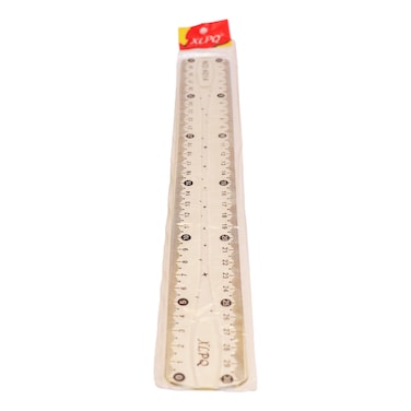 Pecker 30Cm Ruler Clear
