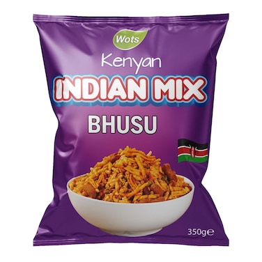 Wots Bharti Ben Kenyan Indian Mix Bhusu Chevda 350G