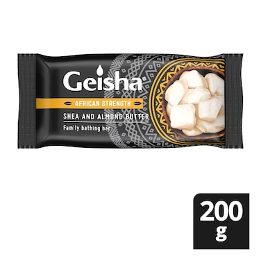 Geisha Shea Butter Natural Soap 200g
