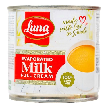 Luna Evaporated Milk 170g