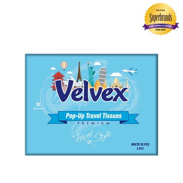 Velvex Travel Tissue Junior 50S