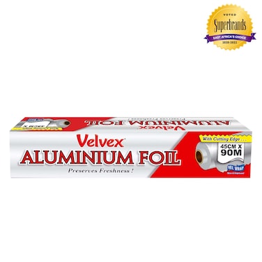 Velvex Aluminium Foil 45Cmx90M