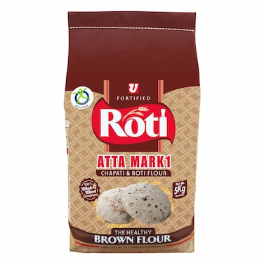 Roti Atta Mark 1 Chapati And Roti Brown Flour 5kg
