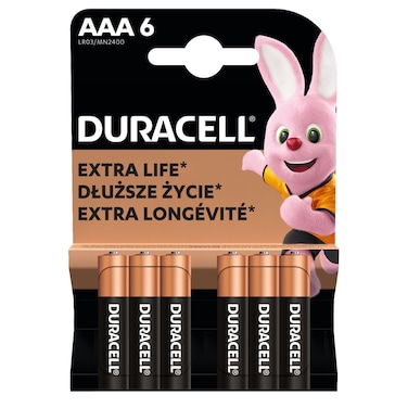 Duracell Ultra AAA 6 Batteries