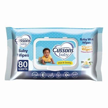 Cussons Baby M&amp;G Wipes 80's