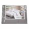 T.C Duvet Cover 4Pc Set King D.Grey