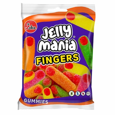Jake Sour Fingers Candy 100g