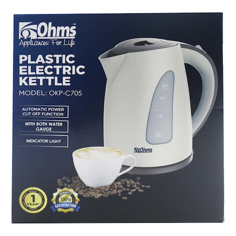 Ohm Codelss Kettle 1.7L Okp-C705