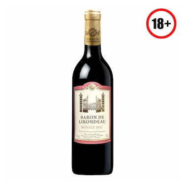 Vin De Baron De Lirondeau Rouge Sec Red Wine 750Ml