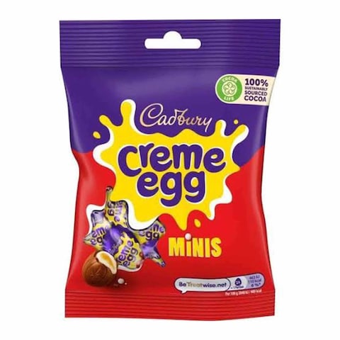Cadbury Cr&iuml;&ordm;&lsquo;Me Egg Minis Bag 78G