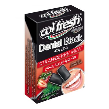 Colfresh Black Strawberry/Mint Gum 21g