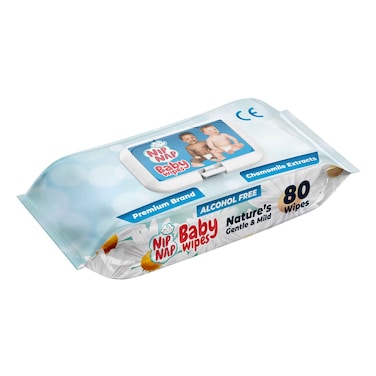 Nipnap Baby Wipes 80s