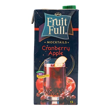 Fruit Full Cranberry And Apple Juice 1l
