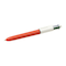 BIC 4 Colours Original Fine Retractable Ball Pens Fine Point (0.8 mm) - Blister of 1