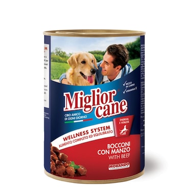 Migliorcane Canned Dog Food With Beef 405 Gr