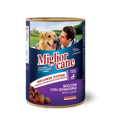 Migliorcane Canned Dog Food With Game  405 Gr