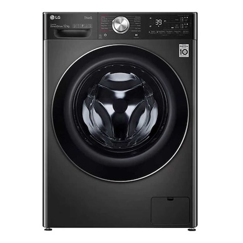 LG 12KG WASHER F4V9BWP2EE BLACK