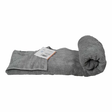 H&amp;B Art027 Luxury Bath Sheet Grey