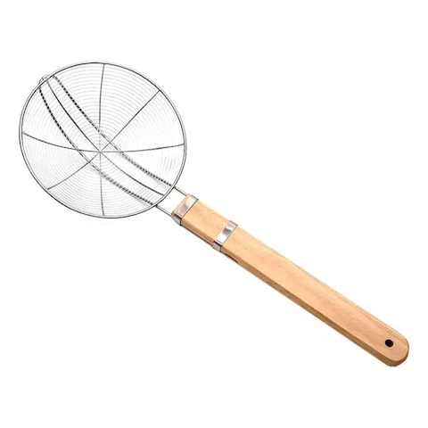 DEEP FRYING WOODEN SKIMMER 24