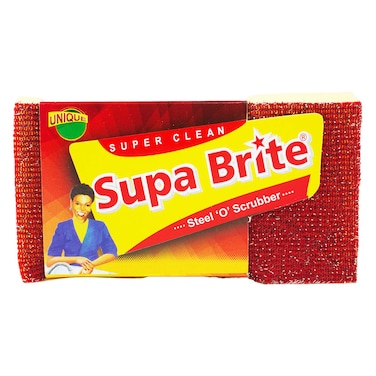 Eco Supa Brite Nature Coconut Coir Scouring Pad 3 Pieces