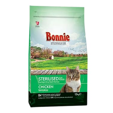 Bonnie Stlsd Cat Food Chicken 1.5Kg
