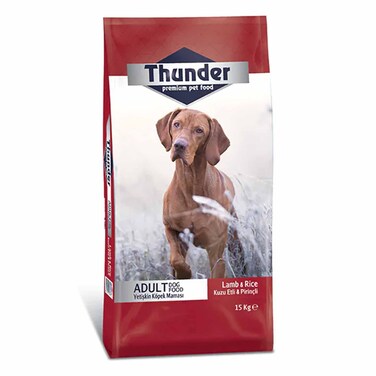 Thunder Adult Dog Food Lamb And Rice 15Kg