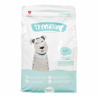 Trendline Adult Dog Food Beef 1kg