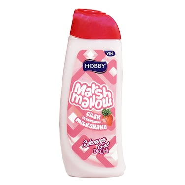 Hobby Marshmallows Strawberry And Milk Shake Body Wash 500ml