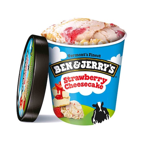 Ben &amp; Jerrys Strawberry Cheescake 465Ml