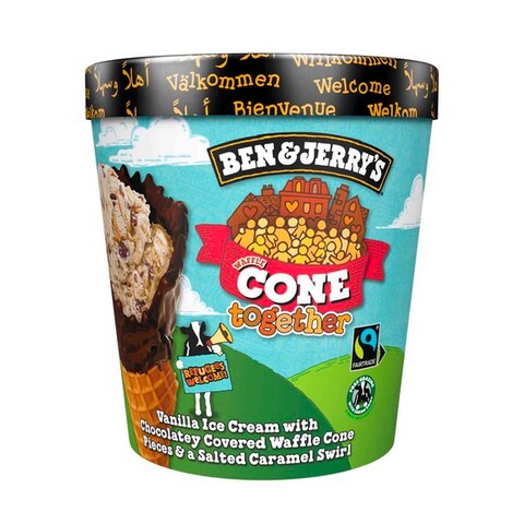 Ben &amp; Jerry&#39;S Cone Together 465Ml