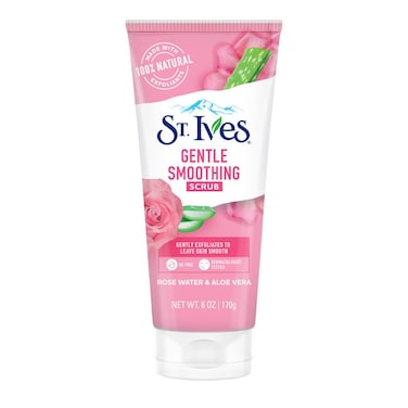 St.Ives Gentle Smoothing Rose Water And Aloe Vera Scrub 170g