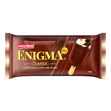 Lyons Maid Enigma Classic Vanilla Mini Ice Cream 80ml