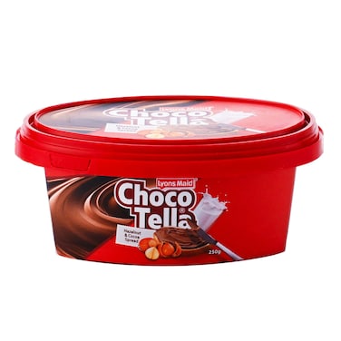Lyons Maid Chocotella  Hazelnut &amp; Cocoa Spread 250G