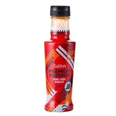 Galitos X-Hot Premium Reserve Piri Piri Sauce 250Ml