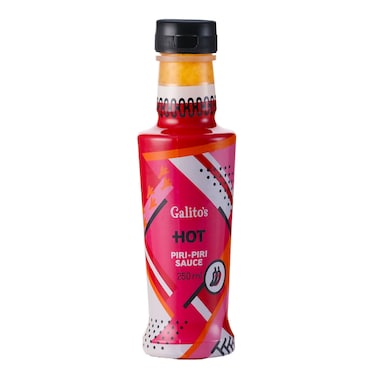 Galitos Hot Piri Piri Sauce 250Ml
