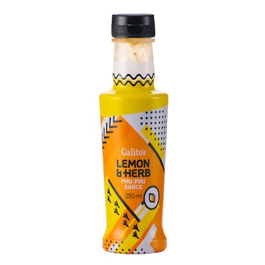 Galitos Lemon &amp; Herb Piri Piri Sauce 250Ml