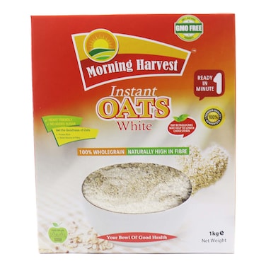 Morning Harvest Instant White Oats 1kg