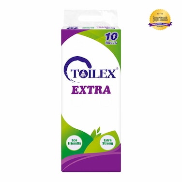 Toilex Toilet White Tissue 1 Piece