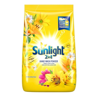 Sunlight Spring Sensations Detergent Powder 400G Yellow