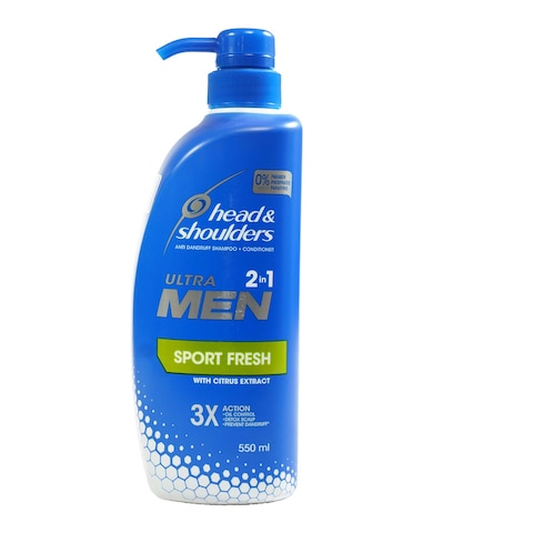 Head And Shoulders Citrus Fresh Anti Dandruff Shampoo 500ml