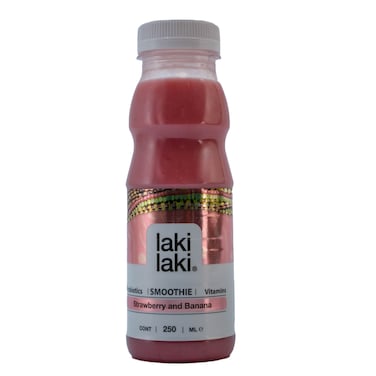 Laki Laki Strawberry And Banana Smoothie Yoghurt 250ml