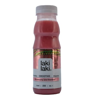 Laki Laki Strawberry And Banana Smoothie Yoghurt 250ml