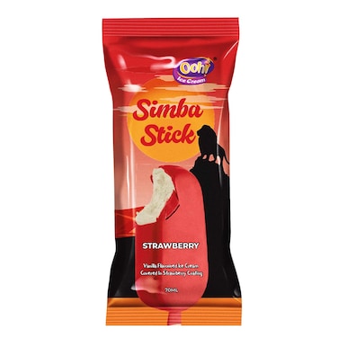 Ooh Simba Strawberry Ice Cream Stick 70ml