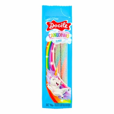 Docile Sour Strawberry Sticks 15g