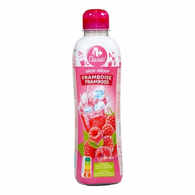 Carrefour Syrup Raspberry 750Ml
