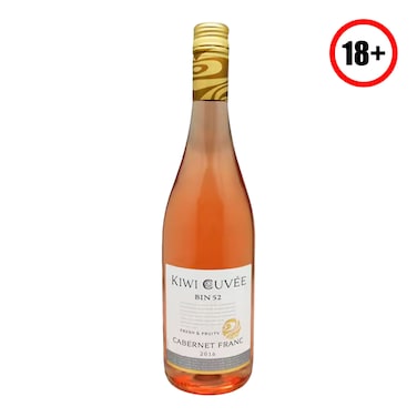 Kiwi Cuvee Fresh And Fruity Cabernet Franc Rose Semi Dry Wine 750ml