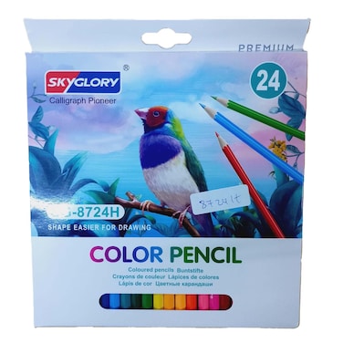 Pecker Colour Pencils 24Pieces