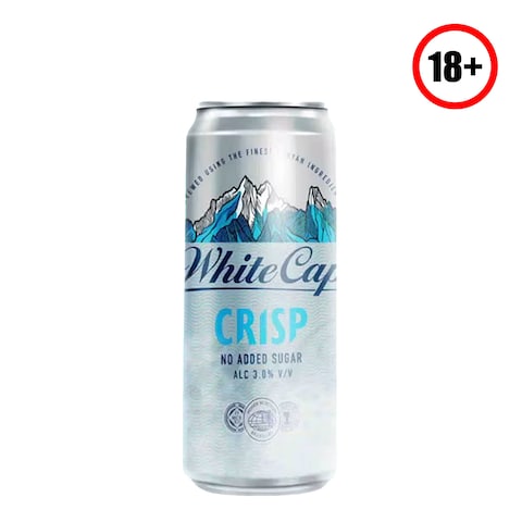 White Cap Crisp Can Beer 330Ml