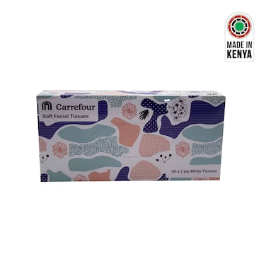 Carrefour Facial Tissues 80&#39;s