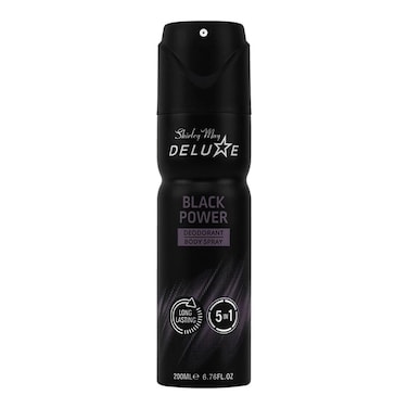Shirley May Deluxe Black Deodrant Men 200Ml